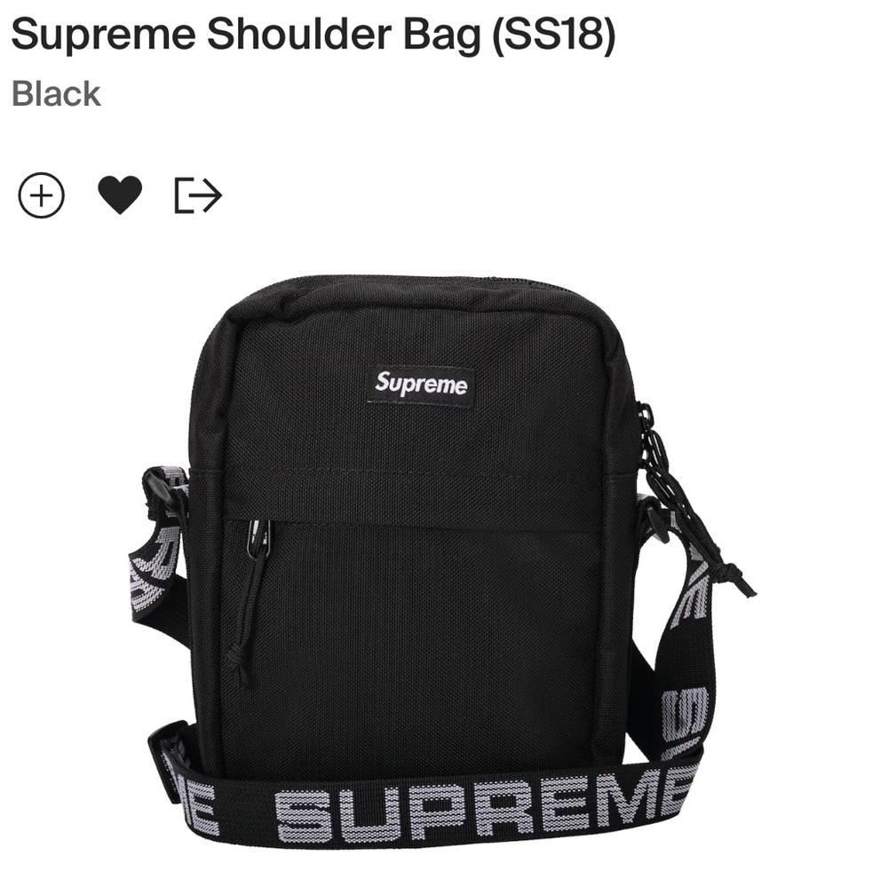 Supreme Crossbody Sling Bag (Unisex)-SS18